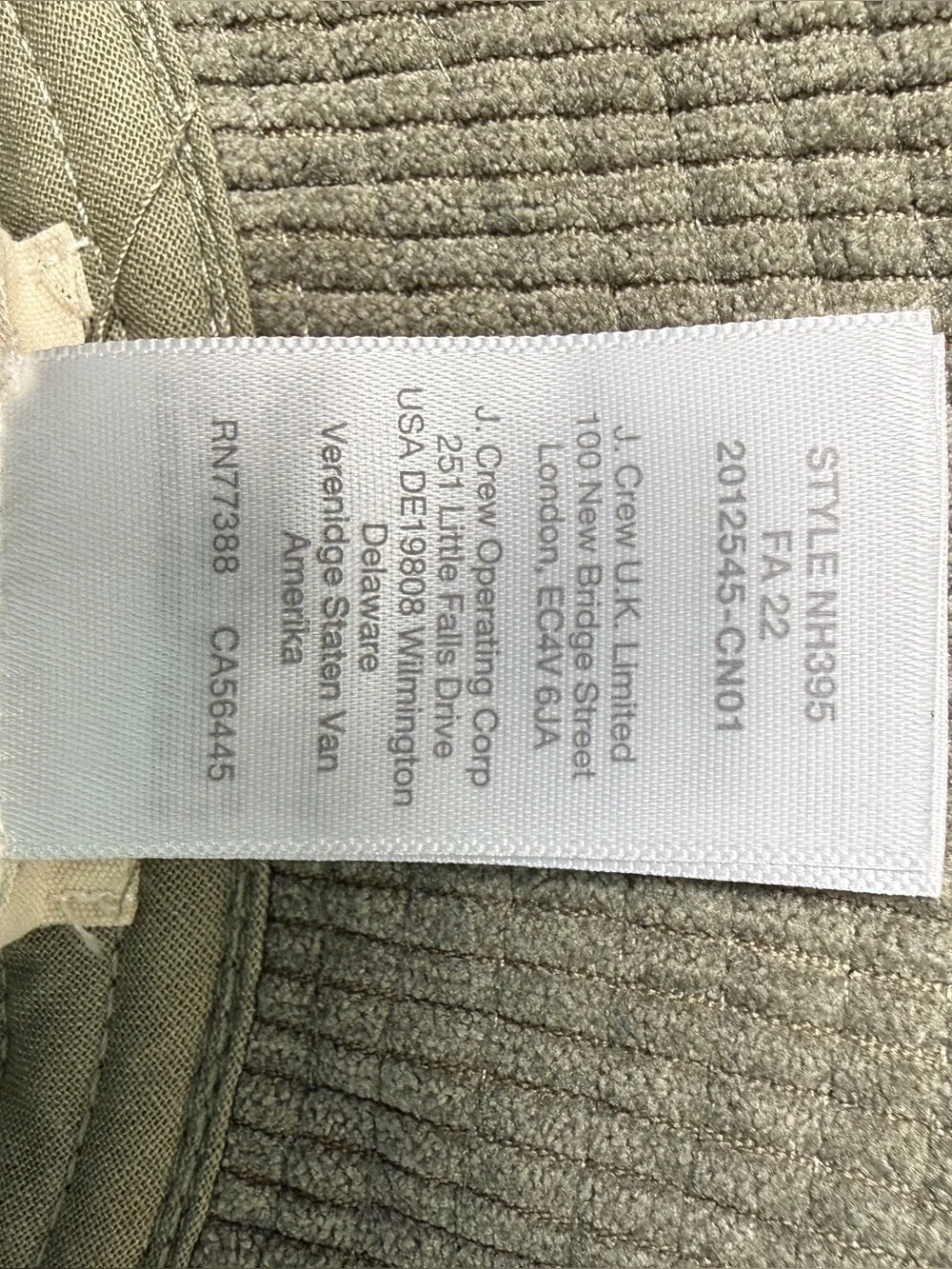 Madewell sage green
